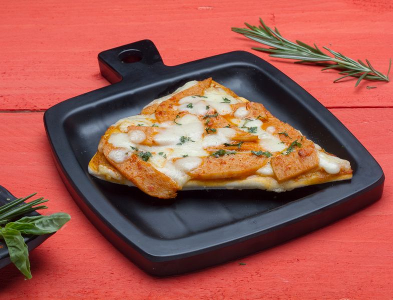 BBQ Chicken pizza — dewey's pizza specialty