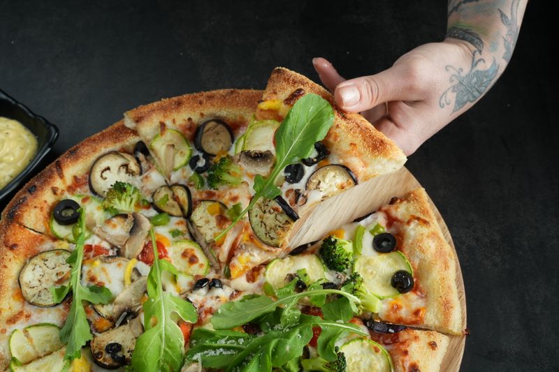 Dewey's pizza delivery hot fresh pizza